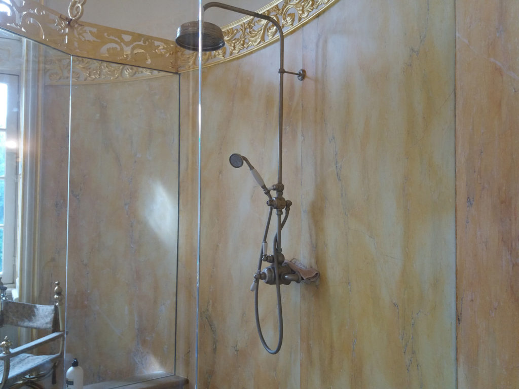 Shower wall