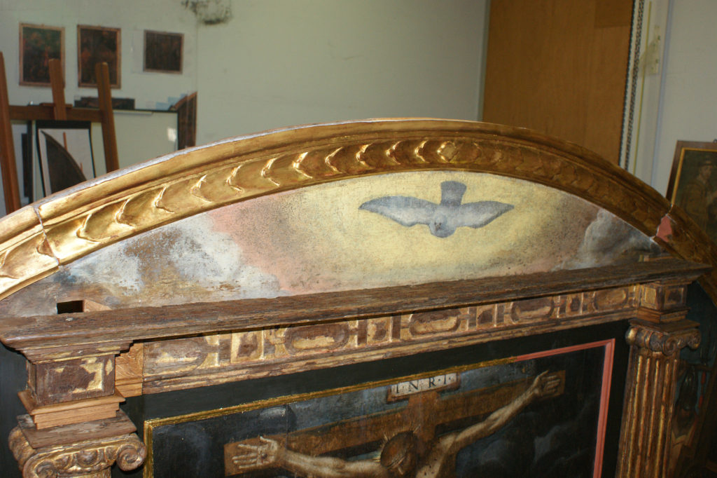 Holy Spirit panel – After treatments